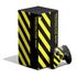 Black and Yellow Stripes XBox Series X Digital Edition Bundle Skin