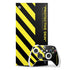 Black and Yellow Stripes Xbox Series X Skins