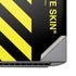 Black and Yellow Stripes HP ZBook Fury 16 G10 Skin