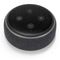 Specialty Vinyl Black Brushed Steel Texture Amazon Echo Dot Skin