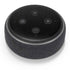 Specialty Vinyl Black Brushed Steel Texture Amazon Echo Dot Skin