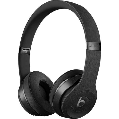 Specialty Vinyl Black Brushed Steel Texture Beats Solo 3 Wireless Skin