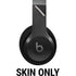 Black Brushed Steel Texture Beats Solo 4 Wireless Headphones Skin