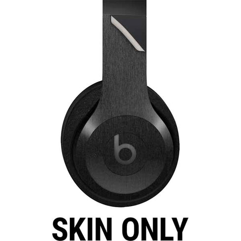 Black Brushed Steel Texture Beats Studio Pro Wireless Headphones Skin