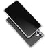 Black Brushed Steel Texture Gabb Phone 4 Clear Case