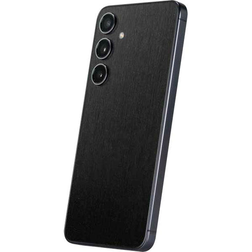 Black Brushed Steel Texture Galaxy A16 5G Skin