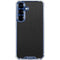 Black Brushed Steel Texture Galaxy S25 Clear Case