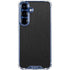 Black Brushed Steel Texture Galaxy S25 FE Clear Case