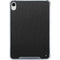 Black Brushed Steel Texture iPad 11th Gen (2025) Clear Case