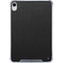 Black Brushed Steel Texture iPad 11th Gen (2025) Clear Case