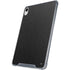 Black Brushed Steel Texture iPad 11th Gen (2025) Clear Case