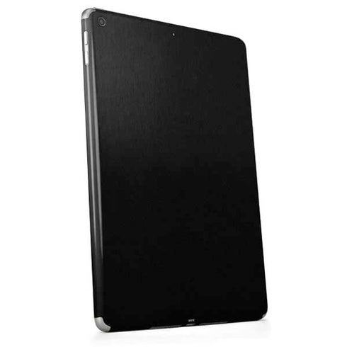 Black Brushed Steel Texture Apple iPad Skin