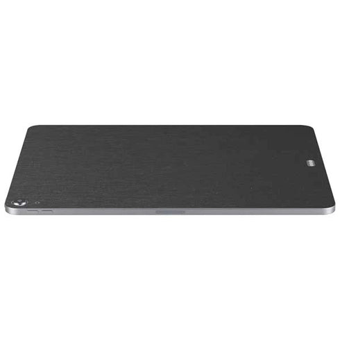Black Brushed Steel Texture Apple iPad Air Skin