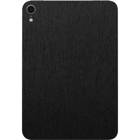 Black Brushed Steel Texture Apple iPad Mini Skin