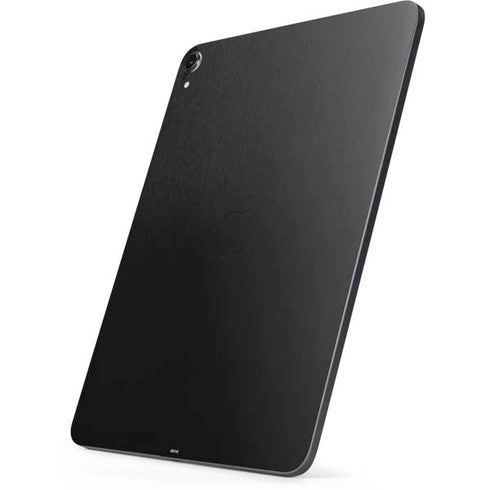 Black Brushed Steel Texture Apple iPad Pro Skin