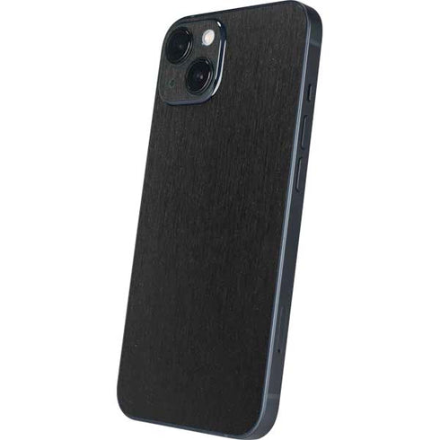 Black Brushed Steel Texture iPhone Skins