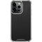 Black Brushed Steel Texture iPhone 16 Pro Clear Case