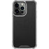 Black Brushed Steel Texture iPhone 16 Pro Clear Case