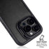 Black Brushed Steel Texture iPhone 16 Pro Max Kickstand Case