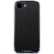 Black Brushed Steel Texture iPhone 16e Clear Case
