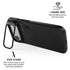Black Brushed Steel Texture iPhone 17 Air Kickstand Case