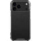 Black Brushed Steel Texture iPhone 18 Pro Max Clear Case
