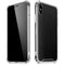 Black Brushed Steel Texture iPhone X/XS Clear Case