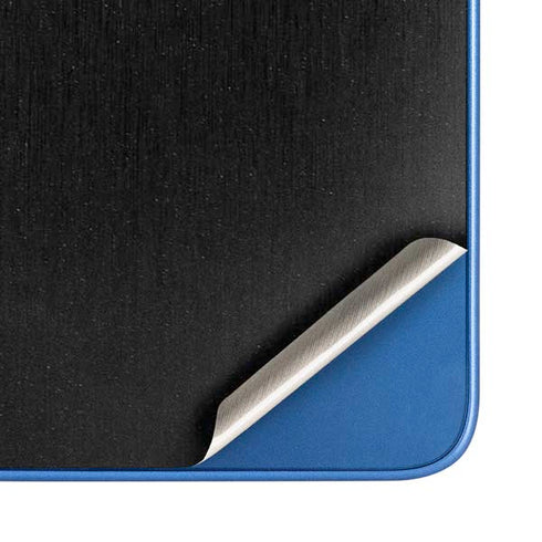 Black Brushed Steel Texture Moto G Play 4G (2024) Skin