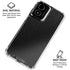 Black Brushed Steel Texture Moto G Power 5G (2024) Clear Case