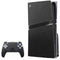 Black Brushed Steel Texture PS5 Pro Disk Bundle Skin