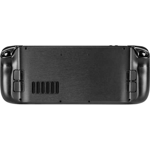Specialty Vinyl Black Brushed Steel Texture Steam Deck Handheld Gaming Computer Skin