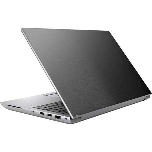 Black Brushed Steel Texture HP ZBook Fury 16 G10 Skin
