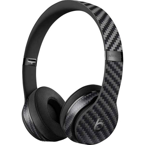 Black Carbon Fiber Specialty Texture Material Beats Solo 3 Wireless Skin