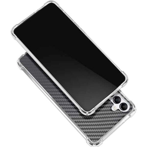 Black Carbon Fiber Specialty Texture Material Gabb Phone 4 Clear Case