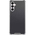 Black Carbon Fiber Specialty Texture Material Galaxy A16 5G Clear Case
