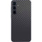 Black Carbon Fiber Specialty Texture Material Galaxy A35 5G Skin