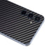 Black Carbon Fiber Specialty Texture Material Galaxy A55 5G Skin