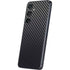Black Carbon Fiber Specialty Texture Material Galaxy S25 Plus Skin