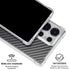 Black Carbon Fiber Specialty Texture Material Galaxy S25 Ultra Clear Case