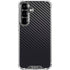 Black Carbon Fiber Specialty Texture Material Galaxy S26 Clear Case
