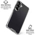 Black Carbon Fiber Specialty Texture Material Galaxy S26 Clear Case