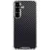 Black Carbon Fiber Specialty Texture Material Galaxy S26 Plus Clear Case
