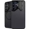 Black Carbon Fiber Specialty Texture Material Galaxy S26 Plus Kickstand Case