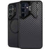 Black Carbon Fiber Specialty Texture Material Galaxy S26 Plus Kickstand Case