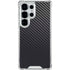 Black Carbon Fiber Specialty Texture Material Galaxy S26 Ultra Clear Case