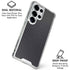 Black Carbon Fiber Specialty Texture Material Galaxy S26 Ultra Clear Case