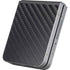 Black Carbon Fiber Specialty Texture Material Galaxy Z Flip6 Skin