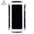 Black Carbon Fiber Specialty Texture Material Galaxy Z Flip6 Clear Case