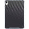 Black Carbon Fiber Specialty Texture Material iPad 11th Gen (2025) Clear Case