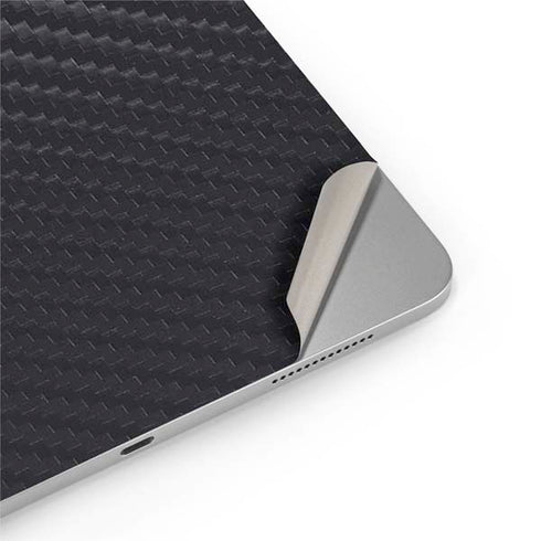 Black Carbon Fiber Specialty Texture Material iPad Pro 13in M4 (2024) Skin